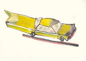 Aquarell Car 1